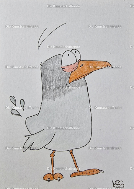 The ArtCreator-114906 | Kunstdruck von handgemalter Postkarte. | Art print from hand painted postcard. - Realisiert mit Pictrs.com