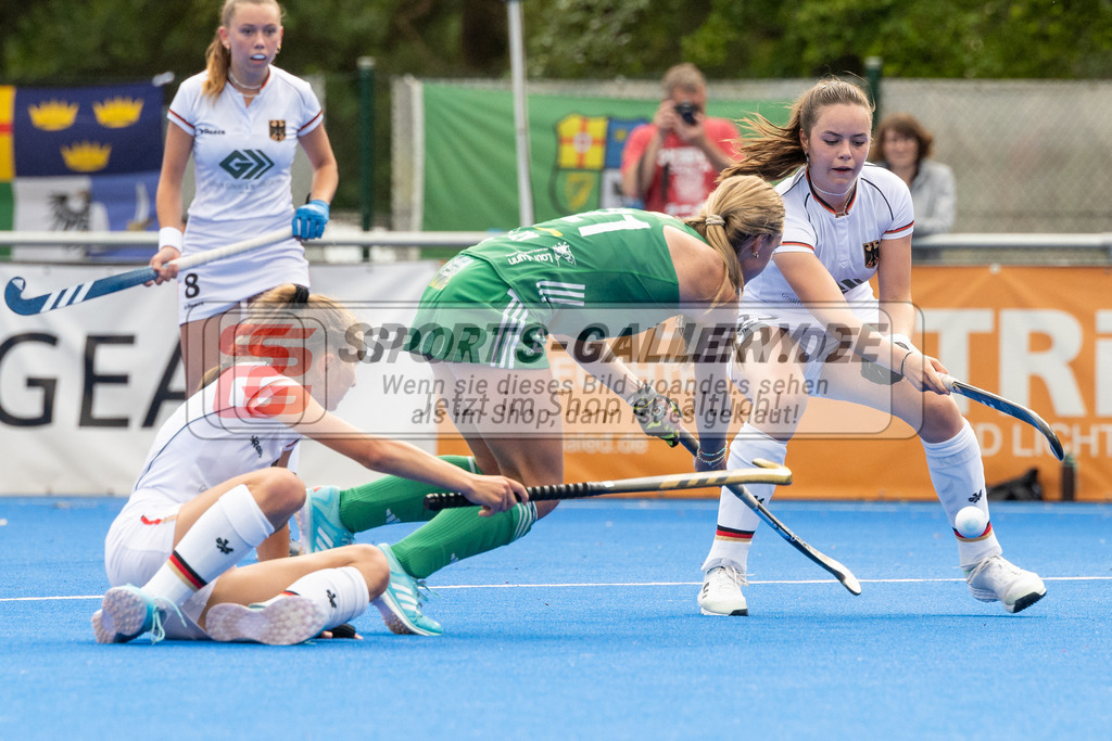 SFE_20230713_0107 | EuroHockey EM U18 Girls Germany vs Ireland am 13.07.2023 in Krefeld (Gerd-Wellen-Hockeyanlage), Photo: Stephan Fehrmann 2023 (Sports-Gallery)