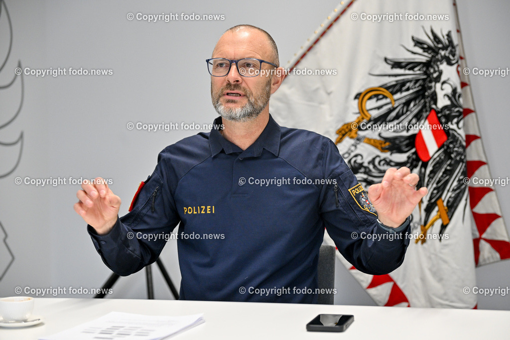 Andreas Pilsl_ Landespolizeidirektor Ooe_ 28.12.2023-42 | 28.12.2023, Landespolizeidirektion Oberoesterreich, AUT, Andreas Pilsl, im Bild Andreas Pilsl (Landespolizeidirektor Ooe)