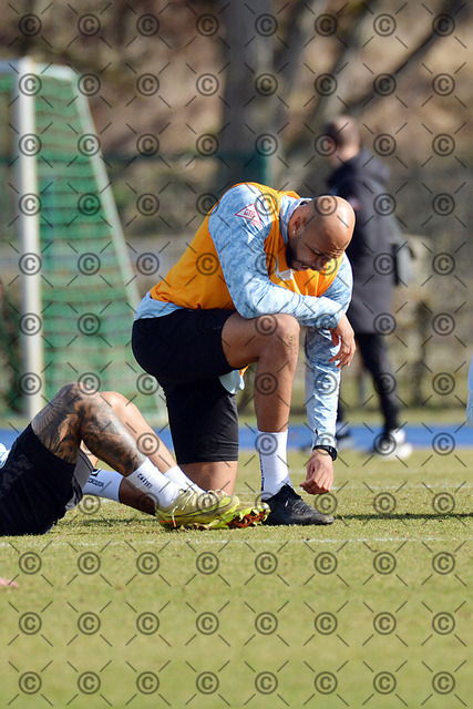 RGE_8465c | Hertha BSC, 2.Bundesliga, Herren, Training auf dem Hanns-Braun-Platz, Saison 2025/26,  John Anthony Brooks ( Hertha BSC ),  17.03. 2026, Fotograf: Ralf Gebhardt - Realisiert mit Pictrs.com