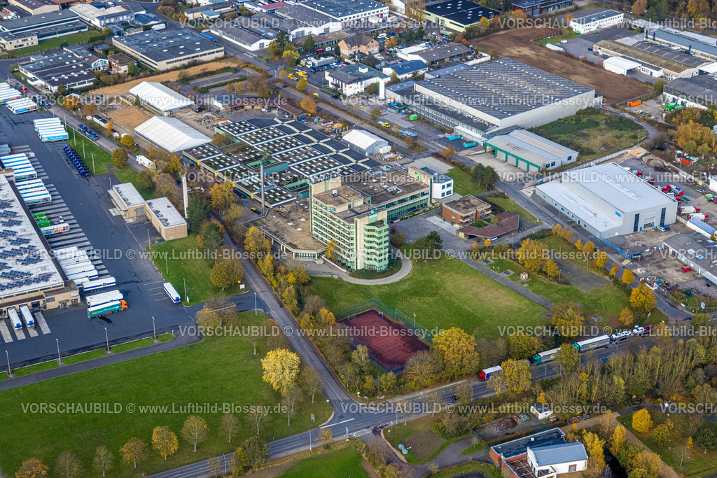 Kerpen231100287Ausbildungszentrum_Print9999Pixel300dpi | Luftbild des Berufsförderungswerk der Bauindustrie NRW gGmbH , Kerpen, Rheinland, Nordrhein-Westfalen, Deutschland