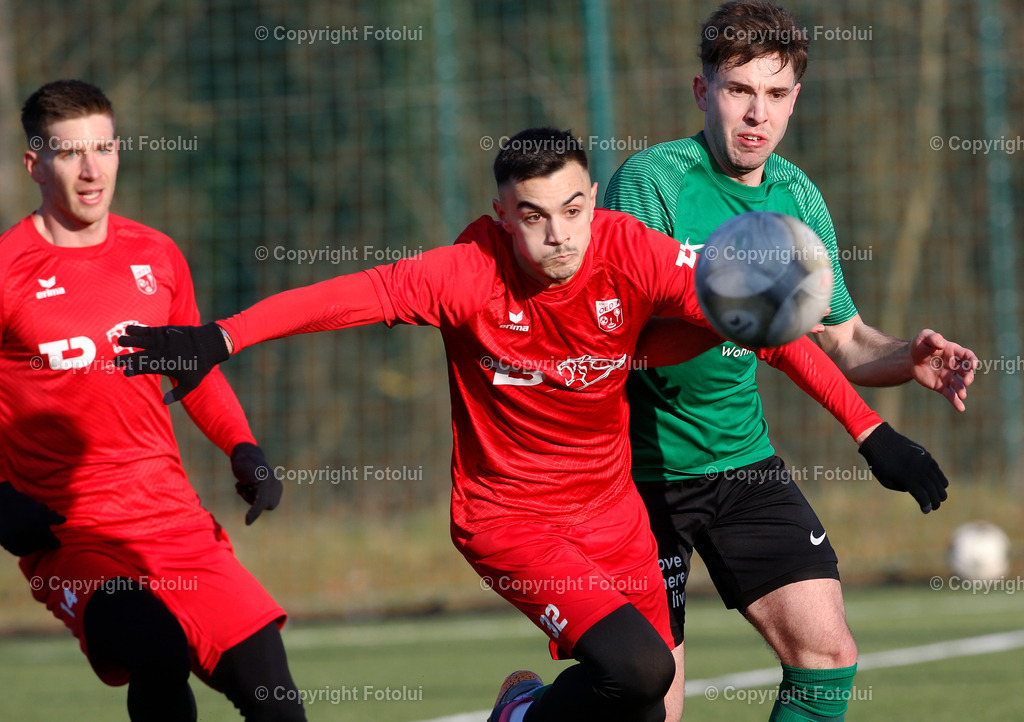 A_LUI_190125_31 | SPORT FUSSBALL TESTSPIEL ASKOE OEDT -UNION PROCORN DIETACH 18.01.2025 IM BILD : FILIP BRESKIC  (OEDT) UND  (DIETACH) FOTO:FOTOLUI