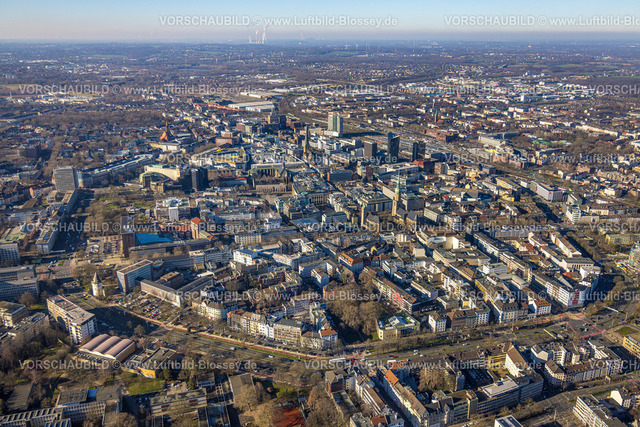 Dortmund230200333 | Luftbild, City, Innenstadt mit Wallring, Dortmund, Ruhrgebiet, Nordrhein-Westfalen, Deutschland