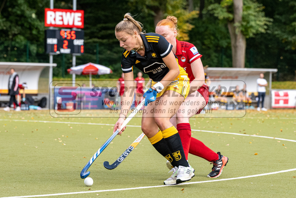 SFE_20221008_0042 | 1. Bundesliga Hockey Damen Rot-Weiss Köln - Harvestehuder THC am 08.10.2022 in Köln (KTHC Stadion Rot-Weiss Köln Tennis and Hockey Club), Photo: Stephan Fehrmann 2022 (Sports-Gallery),Maren Kiefer ( Harvestehuder THC #7)
