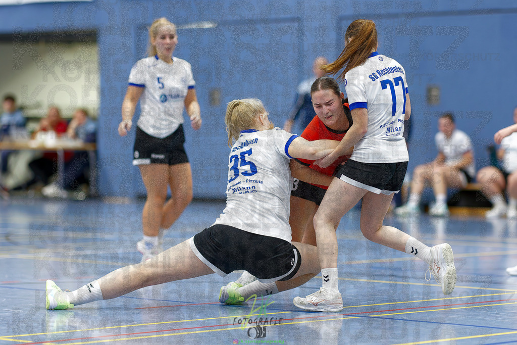 Frauen 2. Bezirksklasse; SG Rechtenbach - HSG Linden II | Frauen 2. Bezirksklasse; SG Rechtenbach - HSG Linden II am 16.11.2025 in Rechtenbach (Sporthalle Rechtenbach)Photo © 2025 - Jörg Heinrich - Realisiert mit Pictrs.com