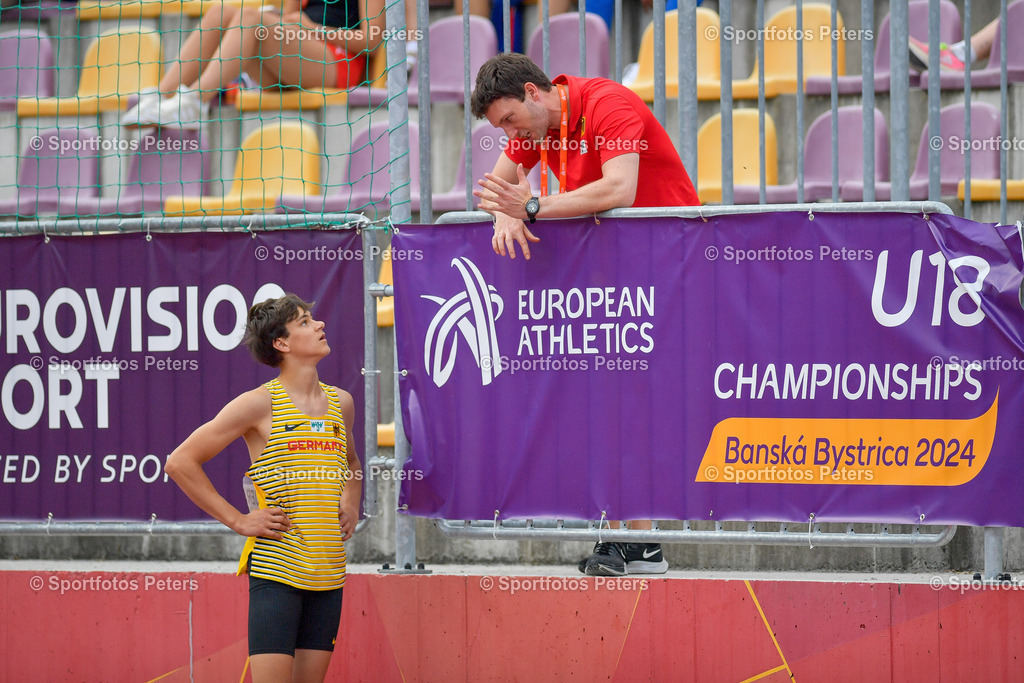 U18 EM - Tag 3_165 | U18-EM am 20.07.2024 in Banska BrysticaFoto: DLV/Kai Peters - Realisiert mit Pictrs.com