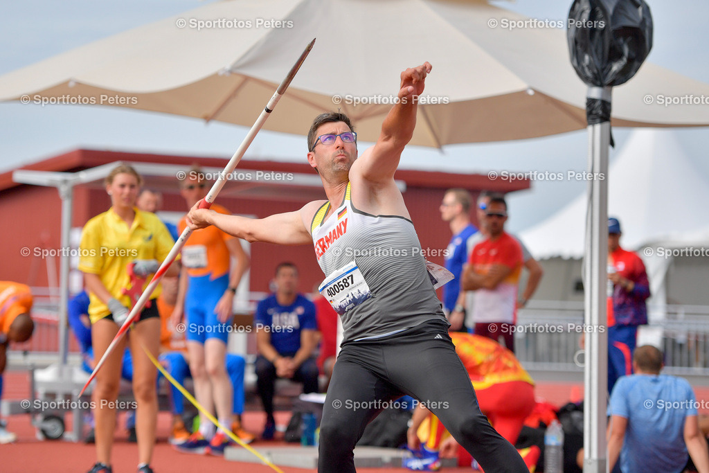 WMAC 2024 - Day 2_68 | World Masters Athletics Championship am 14.08.2024 in Gotheburg; SpeerwurfPhoto: Kai Peters - Realisiert mit Pictrs.com