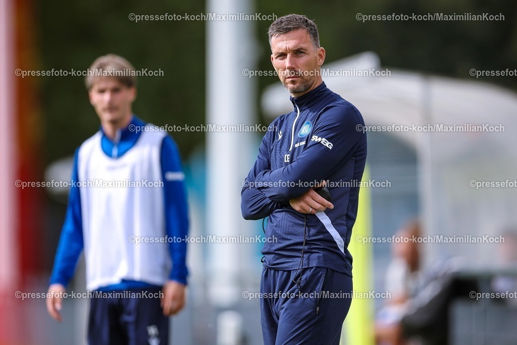 KSC02092502277 | 02.09.2025, Fußball, Training Karlsruher SC, 2. Fußball Bundesliga, Trainingsplatz am BBBank Wildpark Stadion Karlsruhe, Saison 2025 2026: ckhc 