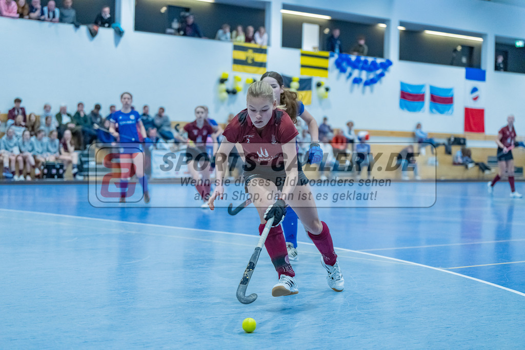 HK_20240303_109029 | Spiel um Platz 7 Deutsche Meisterschaft WU16 am 3.3.2024 Halle DHC, Düsseldorf ,