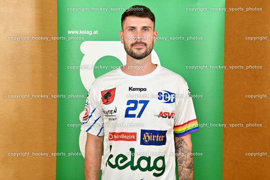 SC Ferlach Media Day | #27 Pernovsek Luka, SC Ferlach Media Day, SC Ferlach Media Day am 19.08.2024 in Ferlach (Ballspielhalle Ferlach), Austria, (Photo by Bernd Stefan)