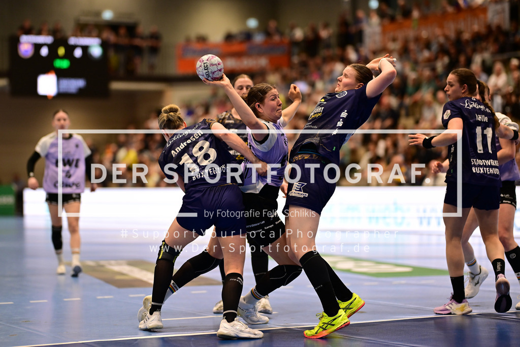 Handball I Frauen I Saison 2025-2026 I Play-Offs 5-11 I 3. Spieltag I Buxtehuder SV - VfL Oldenburg I 176174 | Der Sportfotograf. - Realisiert mit Pictrs.com