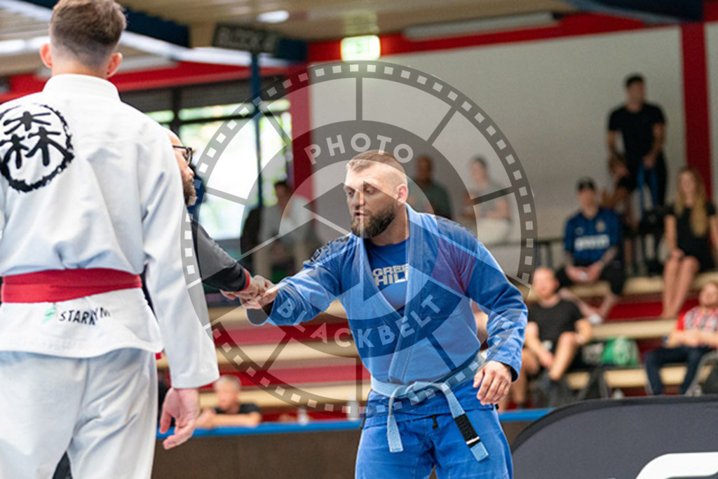 20230826PBB52161 | Fighters compete during the AJP INTLPRO BJJ and grappling competition in Hamburg, Germany, on August 26 2023.