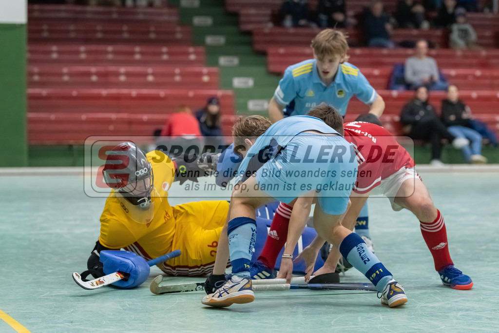 HK_20230305_106022 | Deutsche Meisterschaft MU16 1/2 Finale Rot-Weiss Köln - Zehlend. Wespen am 5.3.2023 RWK, Köln ,