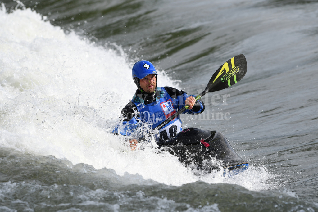 ICF CANOE FREESTYLE WORLD CUP 1 / PLATTLING | 2024 ICF CANOE FREESTYLE WORLD CUP 1 / PLATTLINGMen's Kayak Surface Final Tomasz CZAPLICKI (Poland) #48 - Realisiert mit Pictrs.com