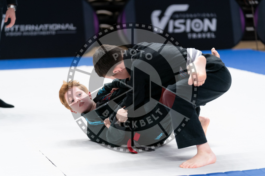 20241012PBB0620 | Athletes compete during the AJP Tour Europe Continental Jiu-Jitsu Youth Championship on October 12, 2024, in Almere near Amsterdam, Netherlands. © Chiara Dazi / photoblackbelt