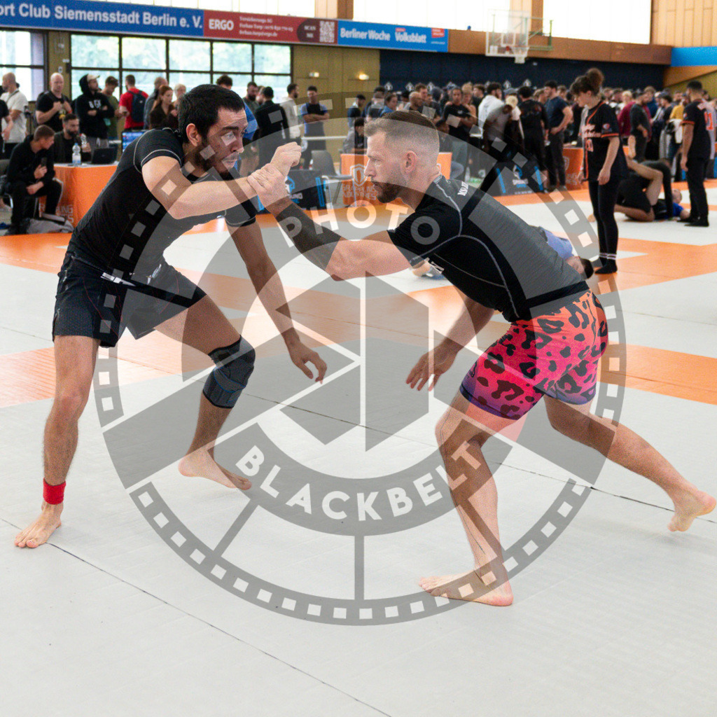 20240915PBB3507 | Athletes compete during the Grappling Industries’ grappling and Brazilian jiu-jitsu competition in Berlin, on September 15, 2024.