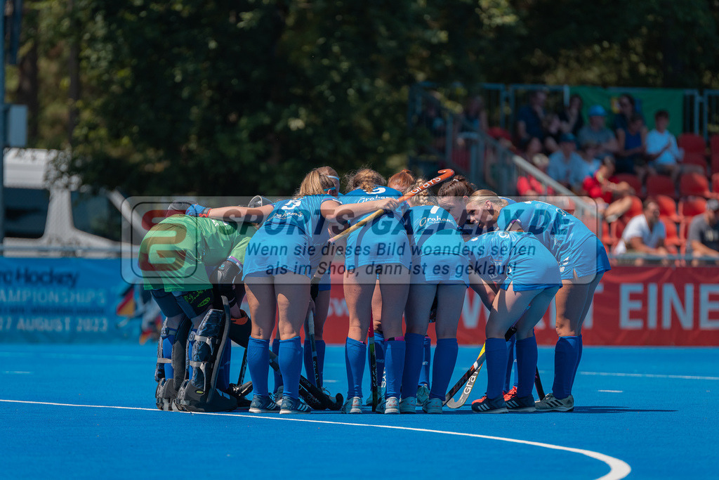 HK_20230708_109856 | Euro Hockey WU18 Belgium - Scotland Championship Girls &amp; Boys am 8.7.2023 CHTC , Krefeld ,