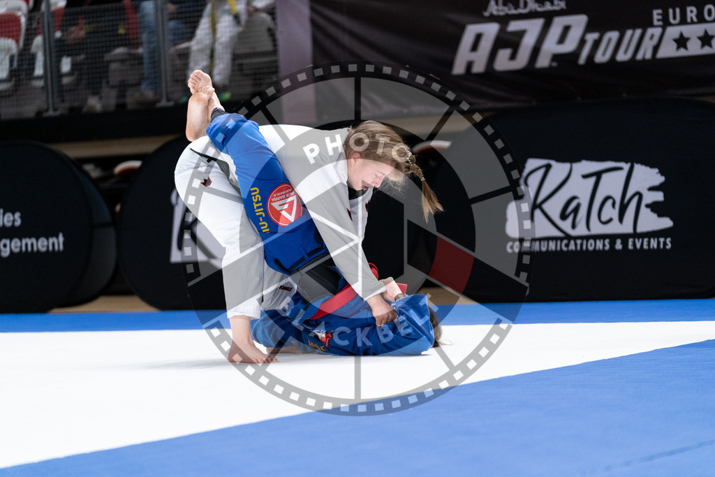 20241012PBB1891 | Athletes compete during the AJP Tour Europe Continental Jiu-Jitsu Professional Championship on October 12, 2024 in Almere near Amsterdam, Netherlands. © Chiara Dazi / photoblackbelt