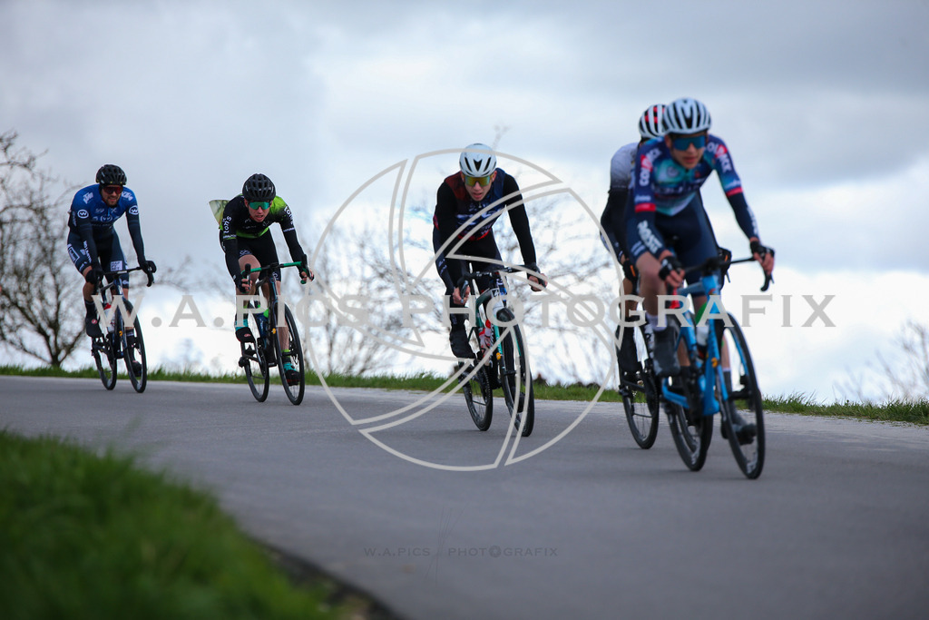 ..... | LEONDING,AUSTRIA,24.März.24 - 63.Radsaisoneröffnungsrennen Leonding Road Cycling League , Image shows: 
Photo: WAPICS / Andreas Willdoner