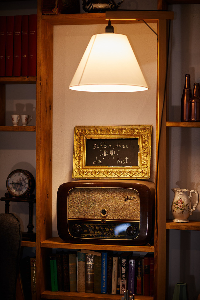 Cafe Caspar | Wien, Austria - January 14, 2019: Cafe Caspar; Detail des Gastraumes. - Realisiert mit Pictrs.com