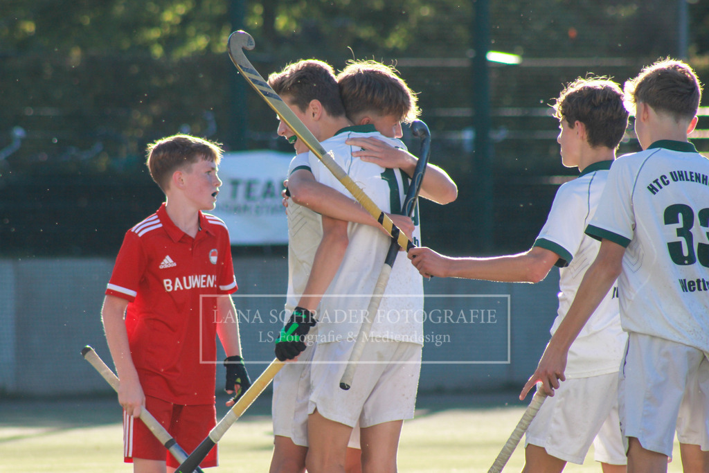 MU14 FINALE Westdeutsche Meisterschaft  Rot-Weiß Köln - HTC Uhlenhorst Mülheim 24.09.23 Düsseldorf-201 | lanaschraderfotografie - Realisiert mit Pictrs.com