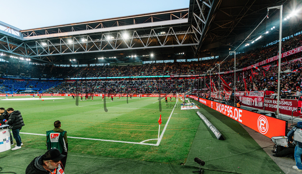 2. Bundesliga, Saison 2023/24, 25. Spieltag: Fortuna Düsseldorf - Hamburger SV | Düsseldorf, 08.03.2024: 2. Bundesliga, 25. Spieltag, Fortuna Düsseldorf gegen Hamburger SV in der Merkur Spiel-Arena in Düsseldorf. Foto: sportfotografie.ms | Markus Paletta - Realisiert mit Pictrs.com