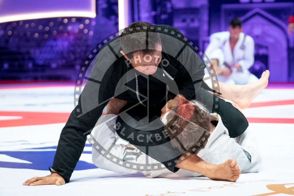 20231107PBB6088 | Fighters compete during the AJP World Master Championship in the Mubadala Arena in Abu Dhabi, Arab United Emirates, on November 7, 2023.