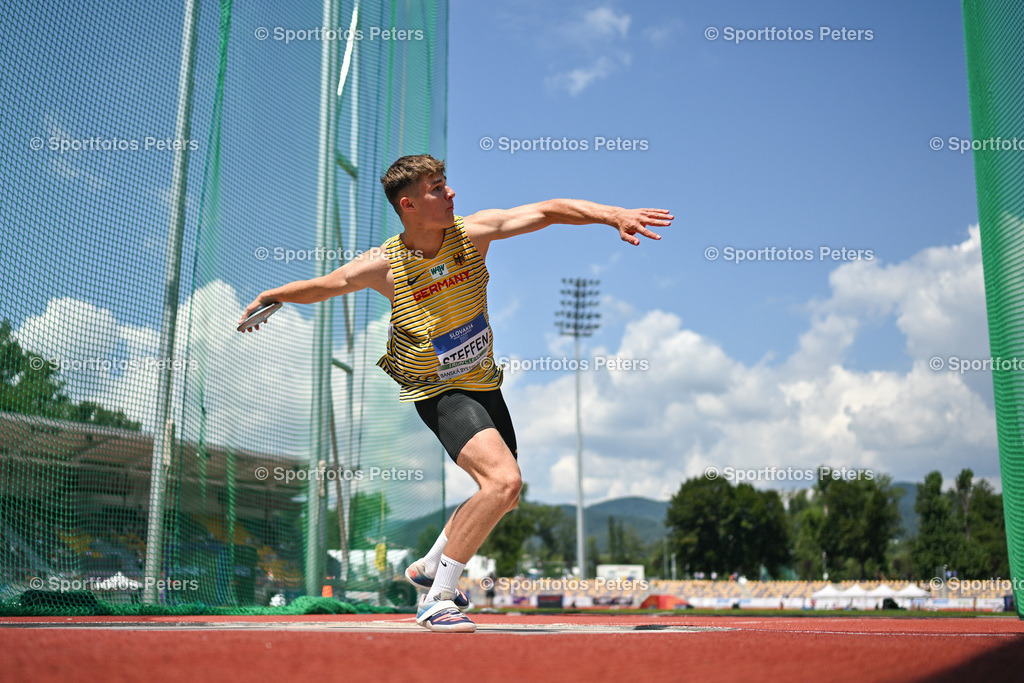 U18 EM - Tag 4_7 | European Athletics U18 Championships am 21.07.2024 in Banska Brystica; Zehnkampf, Anton Steffen. Foto: DLV/Kai Peters - Realisiert mit Pictrs.com