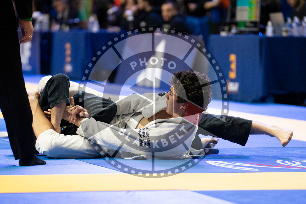 20240119PBB0212 | Fighters compete during the IBJJF European Championship in Paris, France, on January 19, 2024.