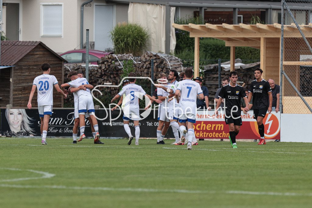 FC Pipinsried - FC Deisenhofen | Jubel nach 0-1 durch Noah SEMMLER (FCD #14)