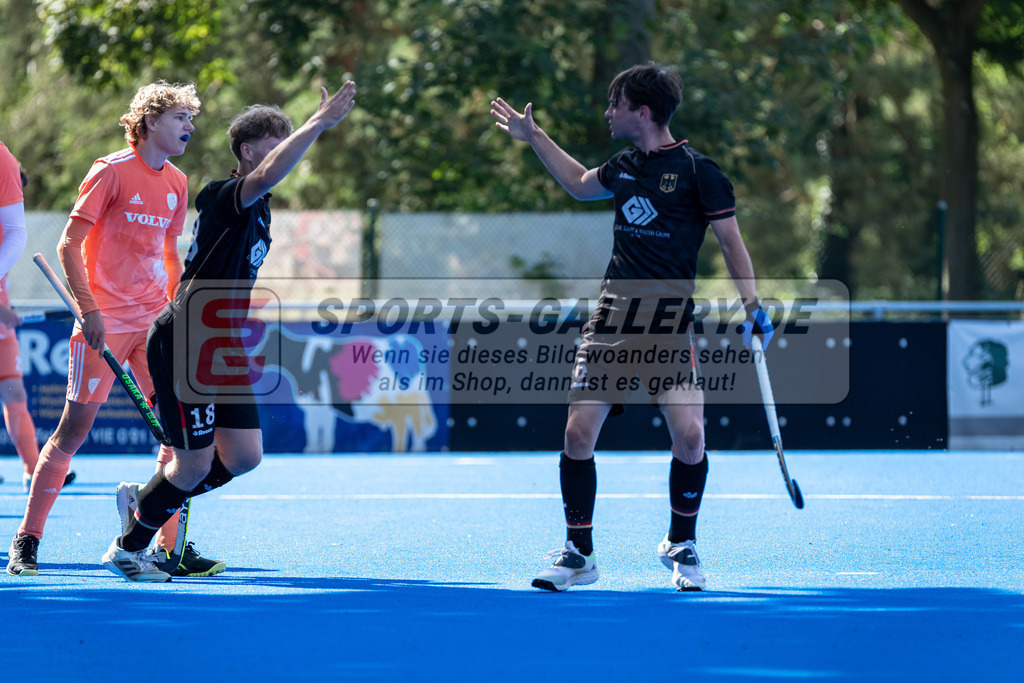 HK_20240628_102454 | MU18 Länderspiel Germany - Niederlande am 28.6.2024 Crefelder HTC, Krefeld ,