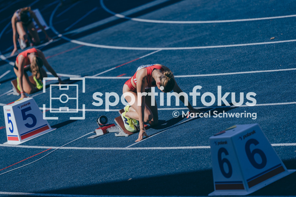 Deutsche Meisterschaften U20 / U16 2026 | Ida Carlotta Schröder, Hamburger SV, 634, 400-Meter-Lauf, Deutsche Meisterschaften der U20 &amp; U16 2026, Lohrheidestadion Bochum-Wattenscheid, 10.07.2026. Foto: Marcel Schwering / sportimfokus - Realisiert mit Pictrs.com