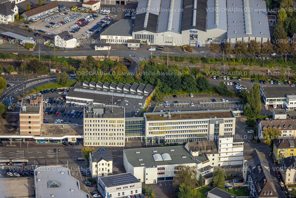 Siegen230912328 | Luftbild, Kreispolizeibehörde Polizeiwache Siegen, BMW Autohaus Wahl, Weidenau-West, Siegen, Siegerland, Nordrhein-Westfalen, Deutschland