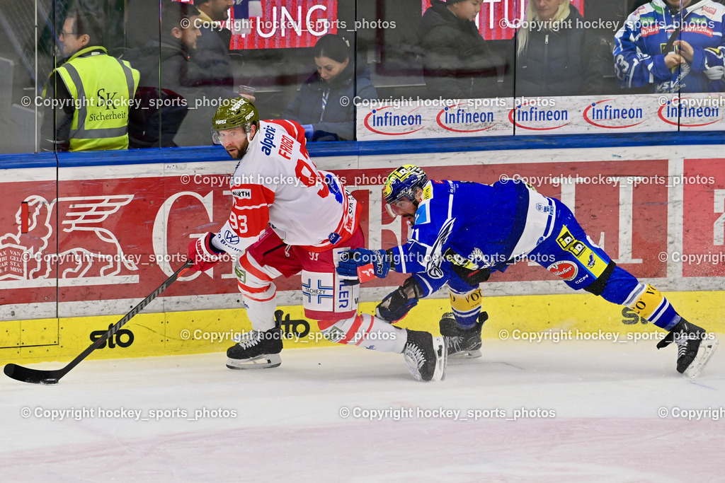 EC IDM Wärmepumpen VSV vs. HCB Südtirol Alperia | #71 Steven Strong EC VSV, #93 Luca Frigo HCB Südtirol Alperia, EC IDM Wärmepumpen VSV vs. HCB Südtirol Alperia, EC IDM Wärmepumpen VSV vs. HCB Südtirol Alperia am 28.12.2025 in Villach (Stadthalle Villach), Austria, (Photo by Bernd Stefan)