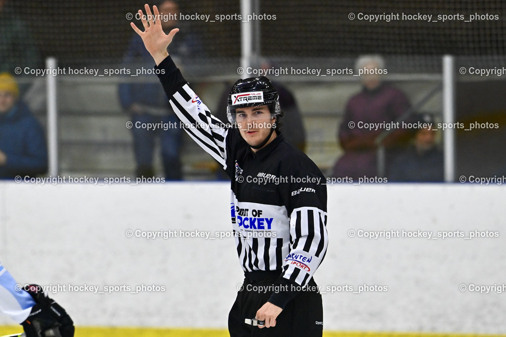 EHC Althofen vs. ESC Steindorf 6.3.2024 | Telesklav Fabio Referee, EHC Althofen vs. ESC Steindorf 6.3.2024, EHC Althofen vs. ESC Steindorf am 06.03.2024 in Althofen (Stadthalle Althofen ), Austria, (Photo by Bernd Stefan)
