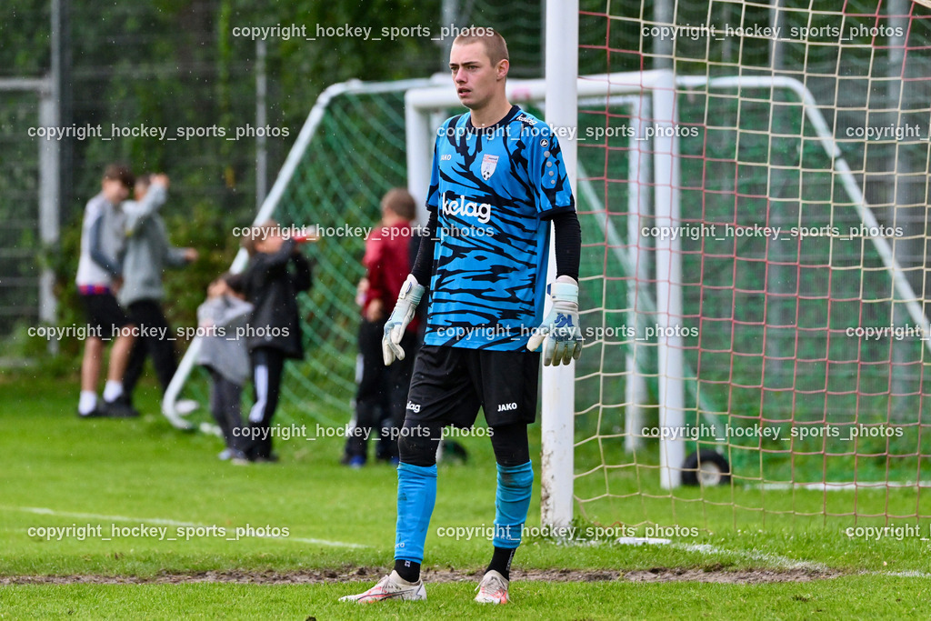 SV Viktoria Viktring vs. FC Mondi Frantschach | #1 Lukas Knapp FC Frantschach, SV Viktoria Viktring vs. FC Mondi Frantschach, SV Viktoria Viktring vs. FC Mondi Frantschach am 02.08.2025 in Klagenfurt (Sportplatz Viktrink), Austria, (Photo by Bernd Stefan)