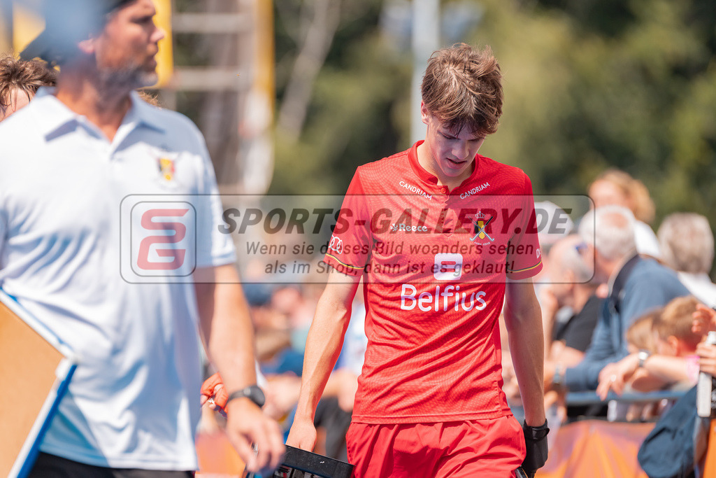 HK_20230716_102868 | Euro Hockey MU18 Boys Finale Belgium vs Germany Championship Girls &amp; Boys am 16.7.2023 CHTC , Krefeld ,