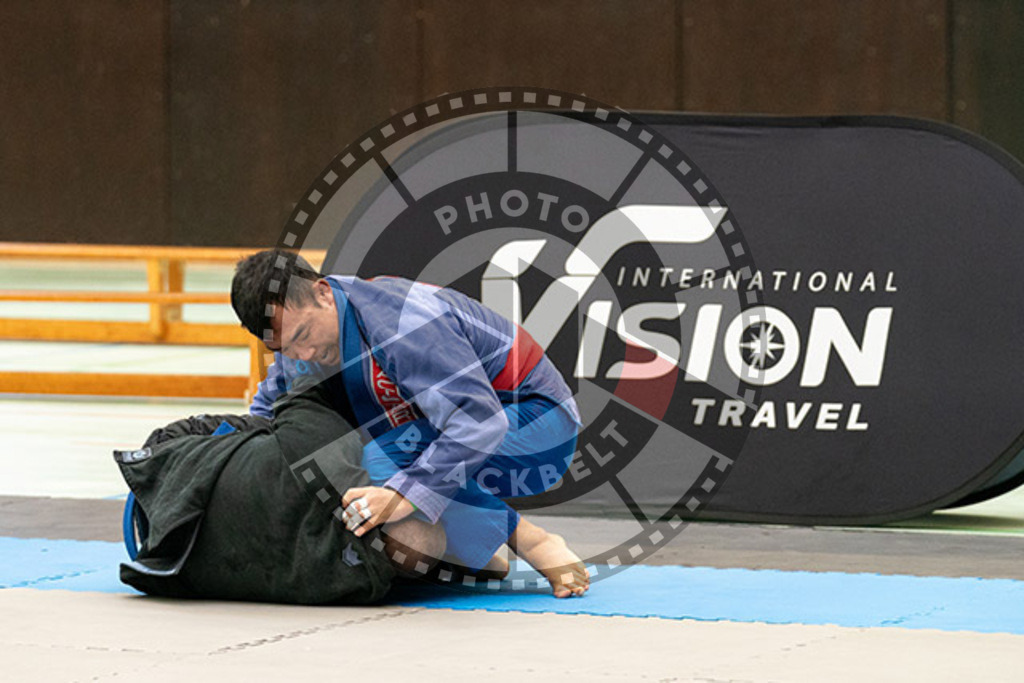 20230826PBB51805 | Fighters compete during the AJP INTLPRO BJJ and grappling competition in Hamburg, Germany, on August 26 2023.
