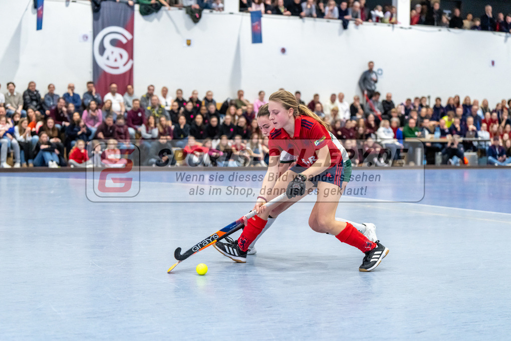 HK_20250223_103184 | Deutsche Meisterschaft wU14 Finale und Ehrungen am 23.2.2025 Düsseldorfer HC, Düsseldorf