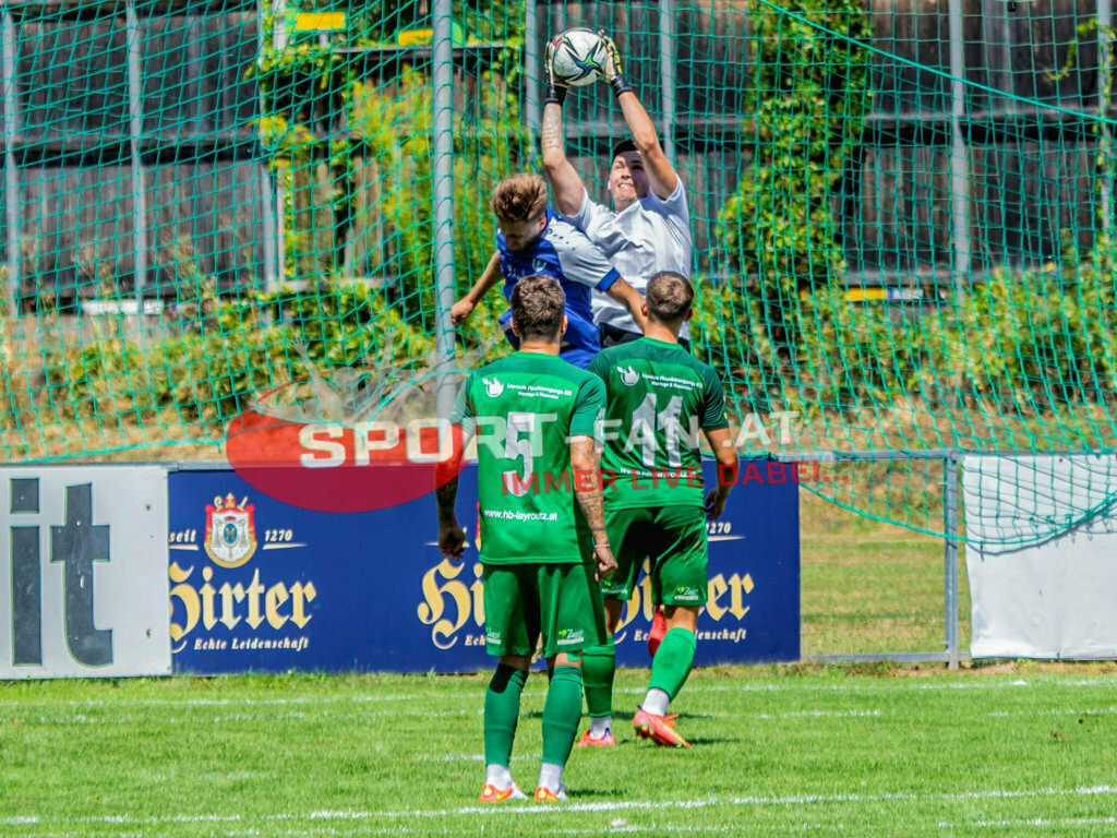 ASV Klagenfurt - Donau Klagenfurt | Aljaz Cotman (SV Donau Klagenfurt #1) Denis Tomic (ASV Klagenfurt #17) Amer Krcic (SV Donau Klagenfurt #5) Izidor Kamsek (SV Donau Klagenfurt #11) ; ASV Klagenfurt - Donau Klagenfurt am 31.07.2022 in Klagenfurt
(ASV Platz Annabichl), AUSTRIA, (Photo by Ernst Krawagner sport-fan.at) - Realisiert mit Pictrs.com