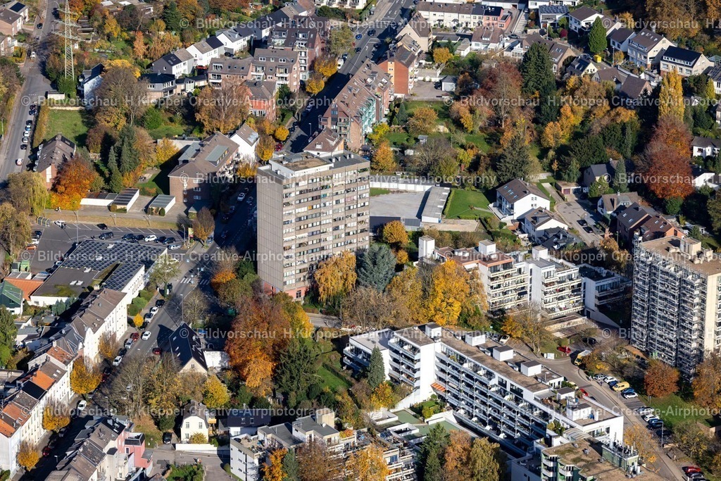 Luftbilder Aachen-7312 | Hochhaus- Gebäude im Wohngebiet an der Birkenweg, Bogenstraße in Aachen - Realisiert mit Pictrs.com