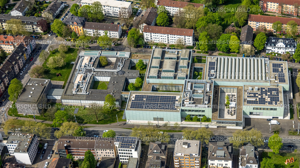 Essen240400948-2 | Luftbild, Museum Folkwang Gebäudekomplex, Südviertel, Essen, Ruhrgebiet, Nordrhein-Westfalen, Deutschland