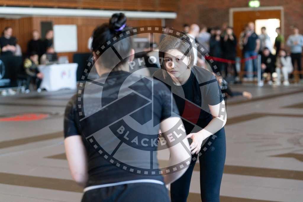 20250329PBB3233 | Fighters compete during the International Luta Livre (ILLCS) Germany IX Spring 2025 Competition spring on March 29, 2025 in Hannover, Germany.© Chiara Dazi