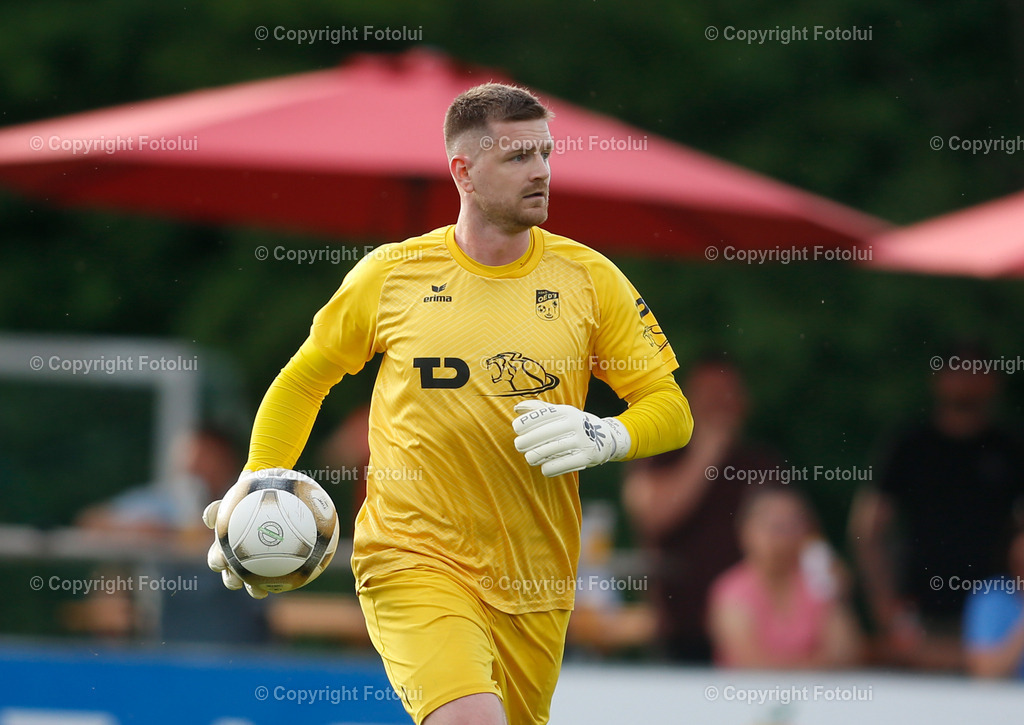 A_LUI_060625_17 | SPORT FUSSBALL REGIONALLIGA MITTE ASKOE OEDT-GLEISDORF 09 06.06.2025 IM BILD: TORHUETER FILIP DIMITROVIC  (OEDT) UND (GLEISDORF) FOTOLUI