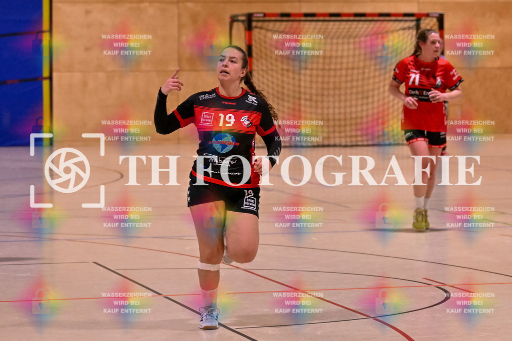 GER, SG Maulburg/Steinen - SG Muggensturm/Kuppenheim, Handball, Suedbadenliga, 17. Spieltag, Saison 2023/2024, 09.03.2024 | Alicia Spangenberg (SG Muggensturm/Kuppenheim, #19)

GER, SG Maulburg/Steinen - SG Muggensturm/Kuppenheim, Handball, Suedbadenliga, 17. Spieltag, Saison 2023/2024, 09.03.2024

Foto: TH Fotografie/Thomas Hess