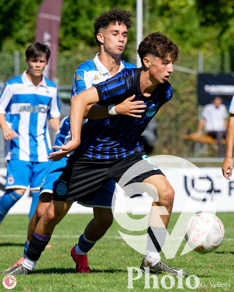 GenevaCup 3-4 - RC Deportivo v FC Inter Milan | during the GenevaCup 3-4 match between RC Deportivo and FC Inter Milan at Stade des Arberes in Meyrin, Switzerland