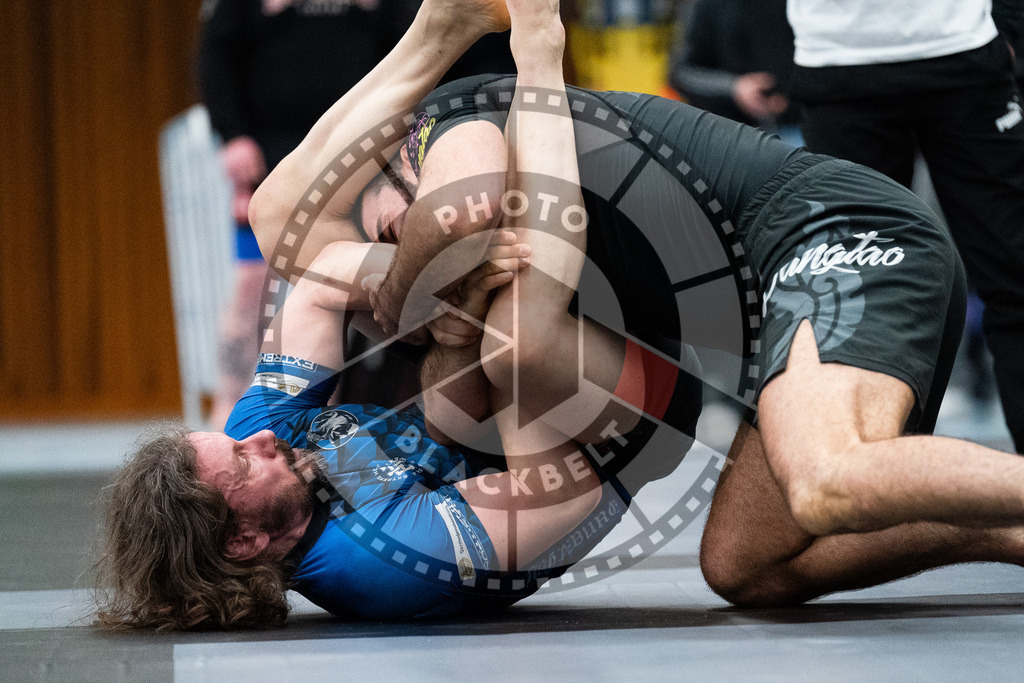 20251129PBB9284 | Fighters compete during the luta livre competition ILLCS XI winter edition on November 29, 2025 in Hannover, Germany.