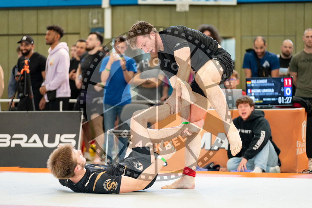 20230624PBB_2137 | Athletes compete during the Grappling Industries BJJ Competition in the Siemensstadt sport club in Berlin, Germany, on June 24, 2023.
