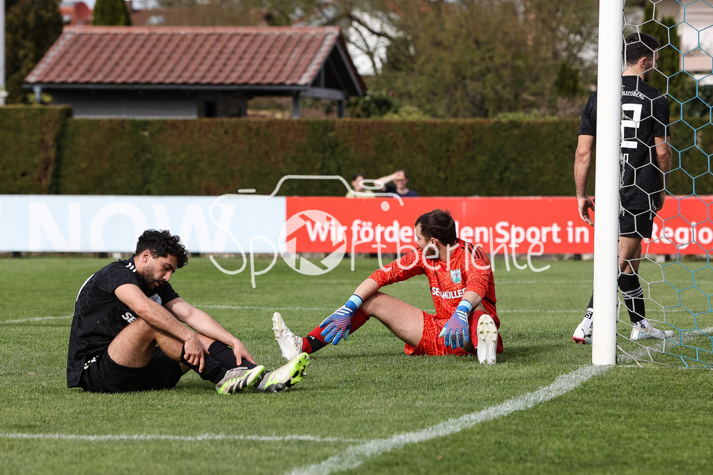 BC Aichach - TSV Friedberg | enttaeuschung nach 4-0