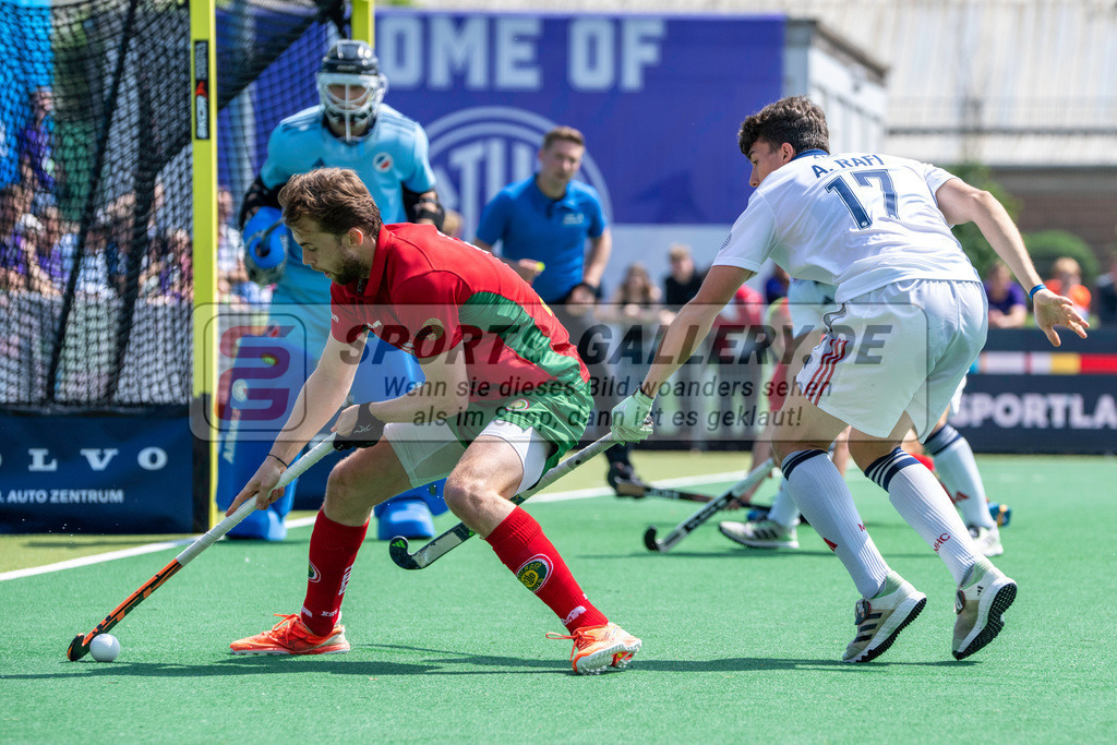Final4_20240519-1441-0059 | Bonn, Deutschland, 19.05.2024: Andreas Rafi (Mannheimer HC) in Aktion waehrend des Spiels der Deutsche Feldhockey-Meisterschaften 2024 zwischen Final 4 Herren Finale Mannheimer HC - Hamburger Polo Club im Bonner THV am 19.05.2024 in Bonn, Deutschland. (Foto von Stephan Fehrmann)

Bonn, Germany, 19.05.2024: Andreas Rafi (Mannheimer HC) in action during the game of Deutsche Feldhockey-Meisterschaften 2024 between Final 4 Herren Finale Mannheimer HC - Hamburger Polo Club in Bonner THV at 19.05.2024 in Bonn, Deutschland. (Foto from Stephan Fehrmann)